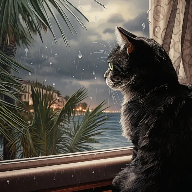 Rainy Binaural Whiskers: Feline Rhythms