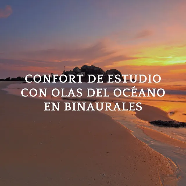 Confort De Estudio Con Olas Del Océano En Binaurales