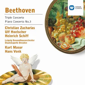 Beethoven: Triple Concerto, Op. 56 & Piano Concerto No. 3, Op. 37 by Heinrich Schiff