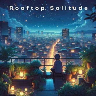 Rooftop Solitude: Whispers of the City at Night in Lofi by 