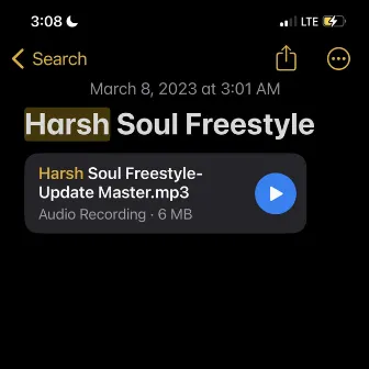 Harsh Soul Freestyle by Tré Lampkyn