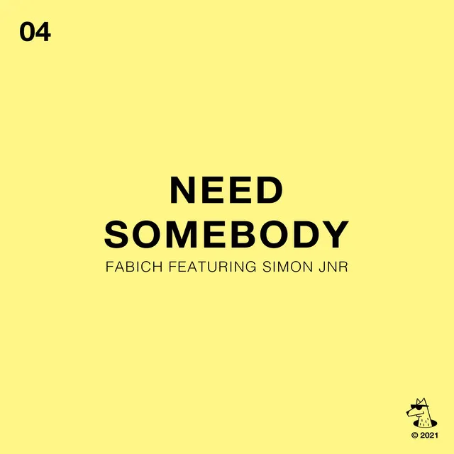 Need Somebody (feat. Simon Jnr)