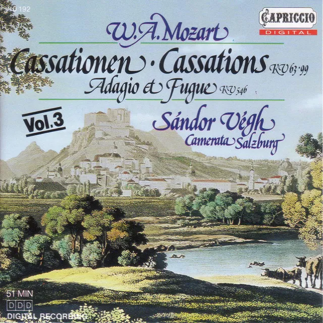 Cassation in G Major, K. 63: III. Andante