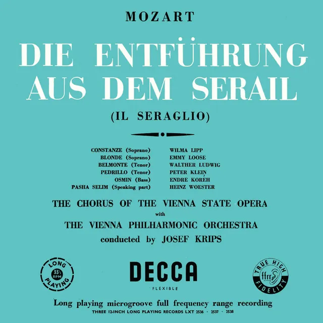 Die Entführung aus dem Serail, K. 384, Act II: Durch Zärtlichkeit und Schmeicheln - Remastered 2024