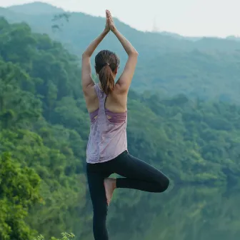 Rainy Thunderstorm Sanctuary: Umbrella's Melodies for Serene Yoga by Pure Yoga Music