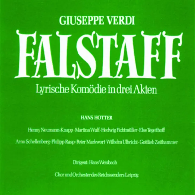 Ihr werdet selbst ihn hören (Falstaff)