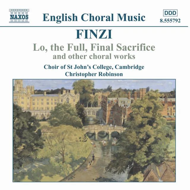 Lo, the Full, Final Sacrifice, Op. 26