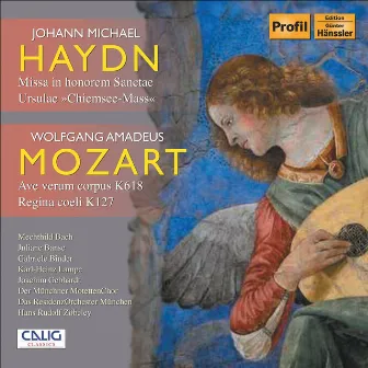 Haydn, M.: Missa Sanctae Ursulae / Mozart, W.A.: Ave Verum Corpus / Regina Coeli by Hans Rudolf Zöbeley