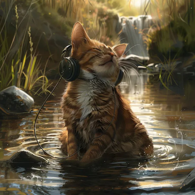 Cats Binaural Stream: Purring Melodies