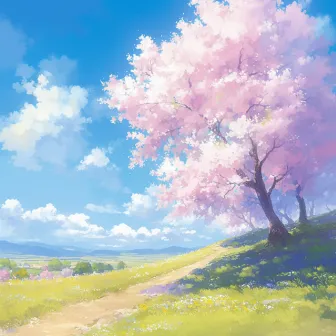 Healing music of spring piano and natural sounds Heal your heart in the forest with dancing cherry blossoms deep sleep by SLEEPY NUTS