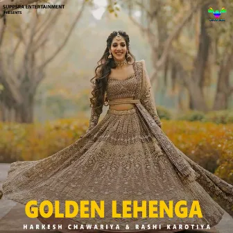 Golden Lehenga by Rashi Karotiya