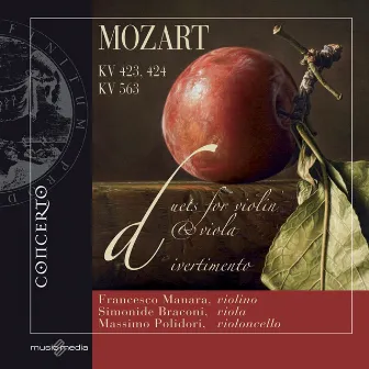 Mozart: duetti per violino e viola - divertimento by Francesco Manara