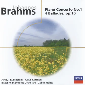 Brahms: Piano Concerto No.1 in D minor/4 Ballades, Op.10 by Julius Katchen