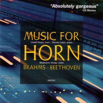 Brahms: Horn Trio - Beethoven & Krufft: Horn Sonatas by Stephanie Chase