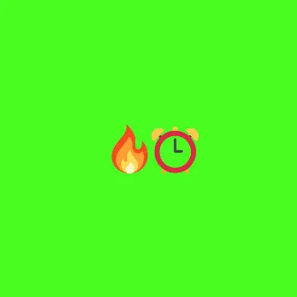 Fire Emoji Clock Emoji by Dfrient