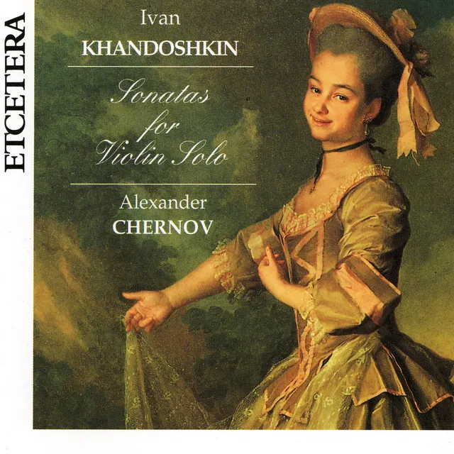 Khandoshkin, Sonatas for violin solo