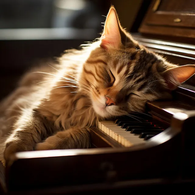 Sinfonía De Gato Reflexivo: La Serenata Etérea Del Piano De Jazz