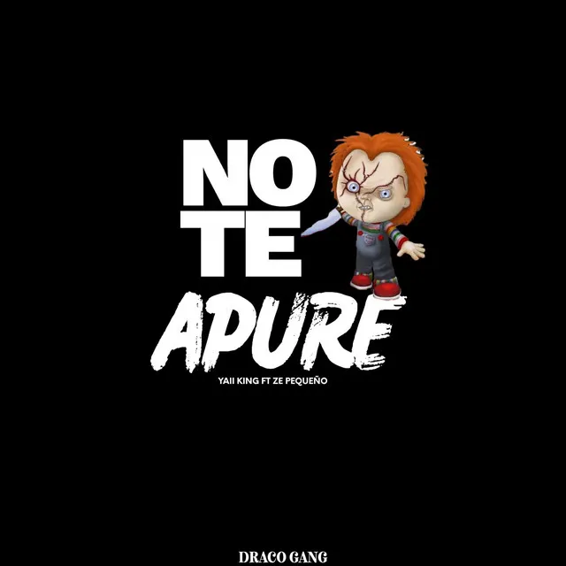 NO TE APURE