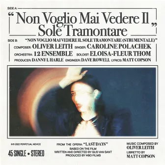 Last Days: Non Voglio Mai Vedere Il Sole Tramontare by Oliver Leith