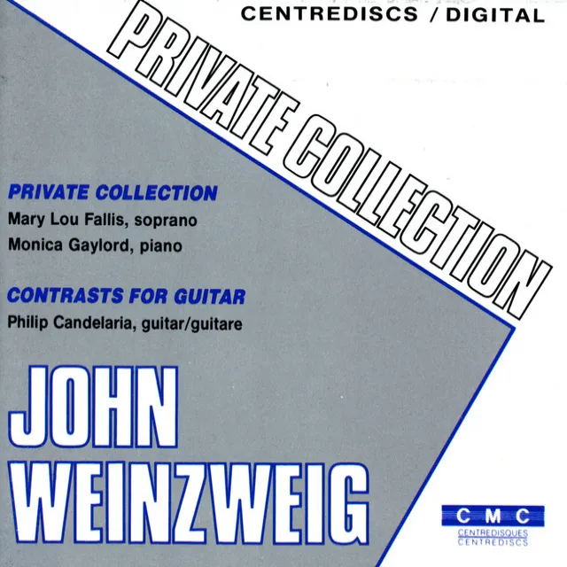 Weinzweig, J.: Private Collection