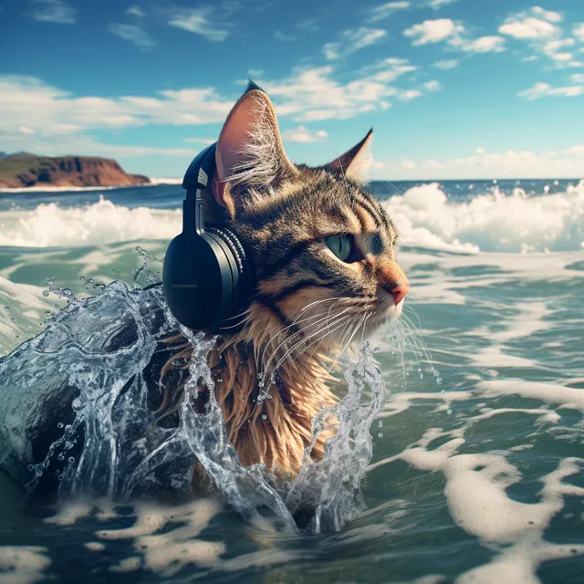 Ocean Binaural Cat Calm