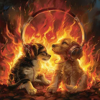 Fire's Comfort: Relaxing Music for Pets by Atoom