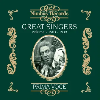 Great Singers Vol. 2 (Recorded 1903-1939) by Hans Lange