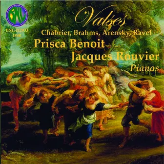 Chabrier & Brahms: Valses (Pièces pour deux pianos et piano à mains) by Jacques Rouvier