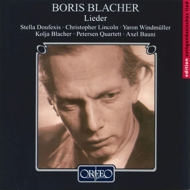 Blacher: Lieder