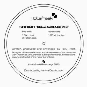 Kolla Sampler 3 by Tony Matt