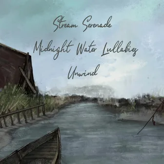 Stream Serenade: Midnight Water Lullabies Unwind by Night Crickets