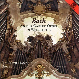 Bach an der Gabler-Orgel in Weingarten (Hamm, Heinrich) by Heinrich