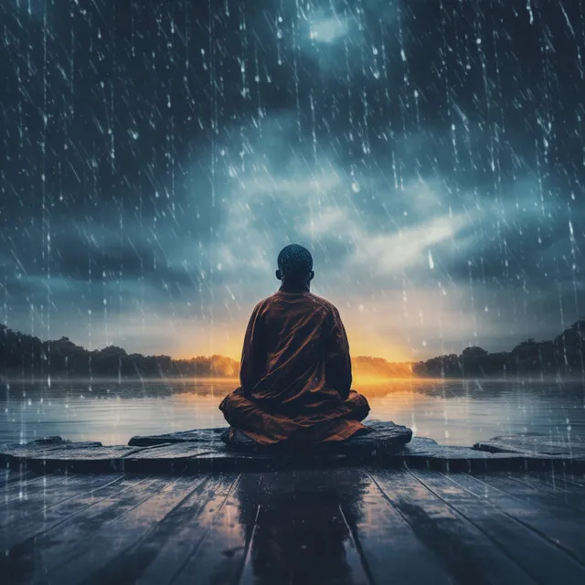 Rain Meditation: Binaural Harmonic Reflections