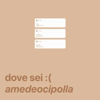 dove sei :( by amedeocipolla