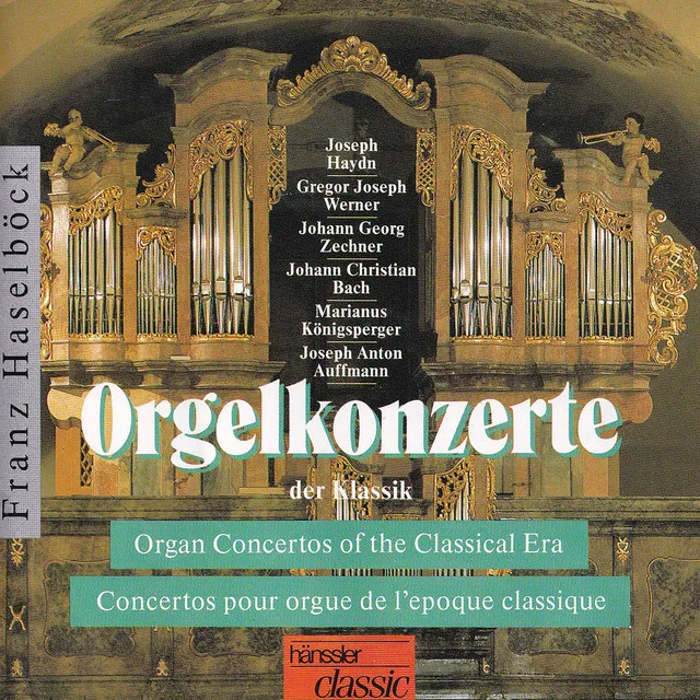 Organ Concerto in E-Flat Major, Op. 1 No. 1: I. Adagio