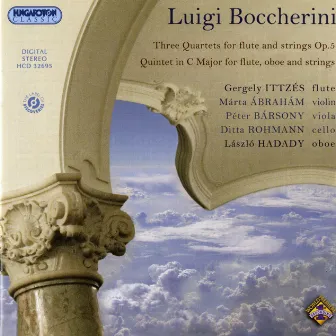 Boccherini: 3 Quartets for flute and strings, Op. 5 - Quintet in C major for flute, oboe and strings by Gergely Ittzés