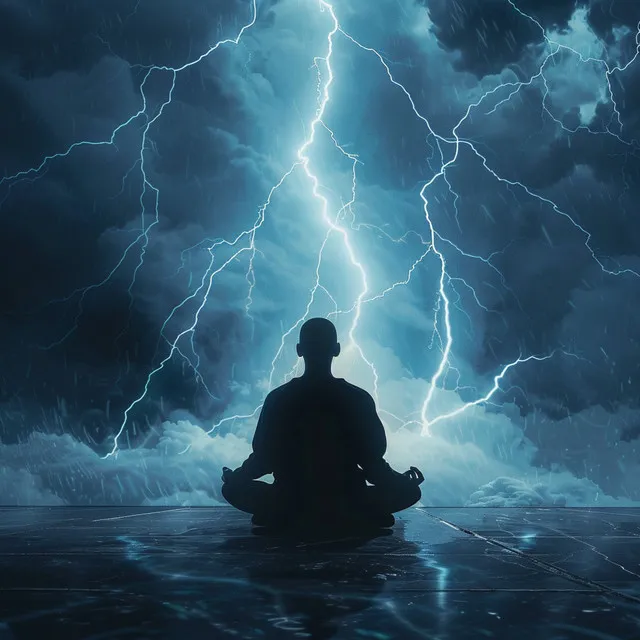 Binaural Meditation: Thunder's Peaceful Pulse