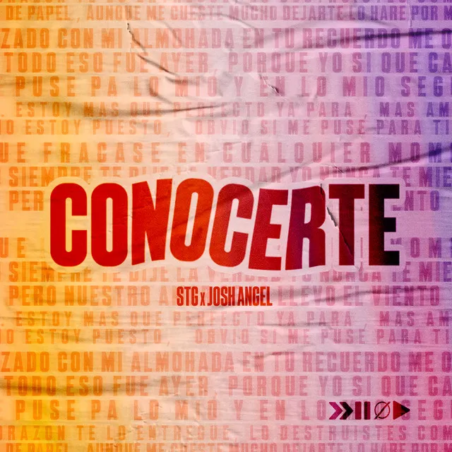 Conocerte