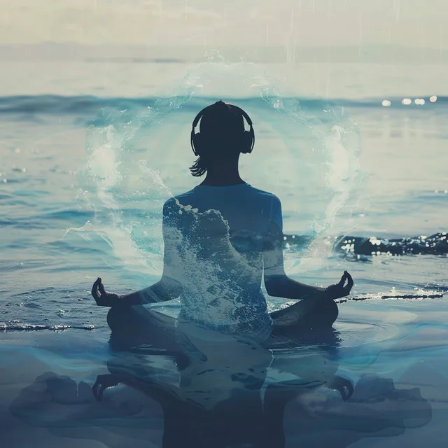 Ocean's Mindful Calm: Meditation Harmony