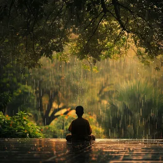 Lluvia Reflexiva: Sonidos Suaves Para La Meditación by Bienaventuranza de la meditación