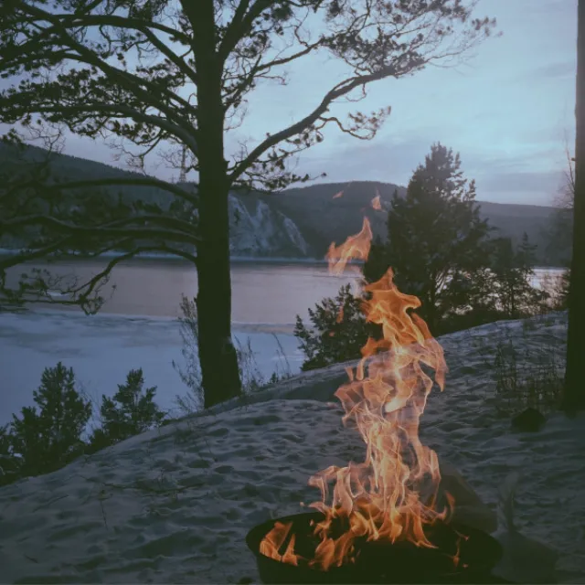 Calm Fireplace Music