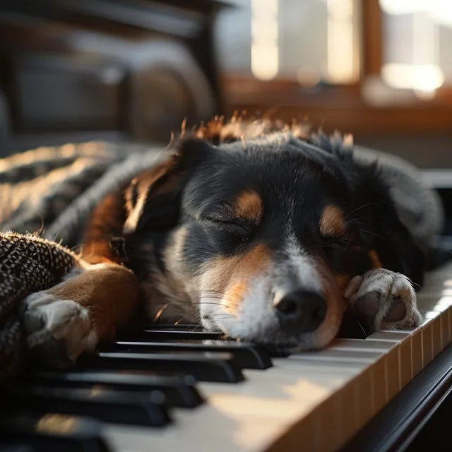 Canción De Cuna Para Perros Con Piano: Música Suave Para Descansar