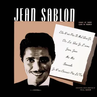 Songs of Paris by Jean Sablon