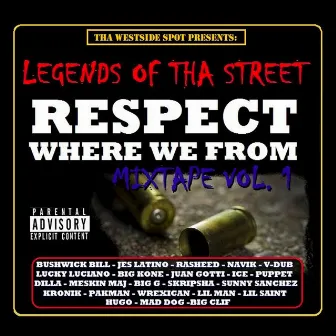 Legends of tha Street: Respect Where We from Mixtape, Vol.1 by Jes Latino