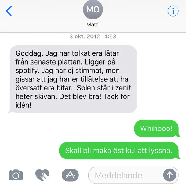 Vår Kärlek Är Ordlös