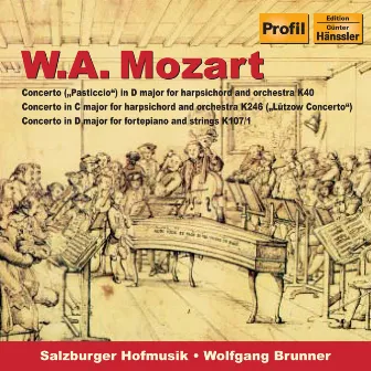 Mozart: Piano Concerto Nos. 3 and 8 / Piano Concerto in D Major by Salzburger Hofmusik