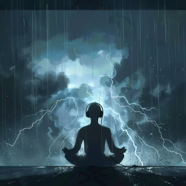 Meditation's Thunderous Serenity