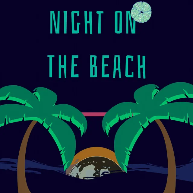 Night on the beach