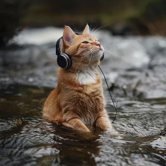 Whiskers by the Stream: Serene Music for Cats by Ocean Vacation