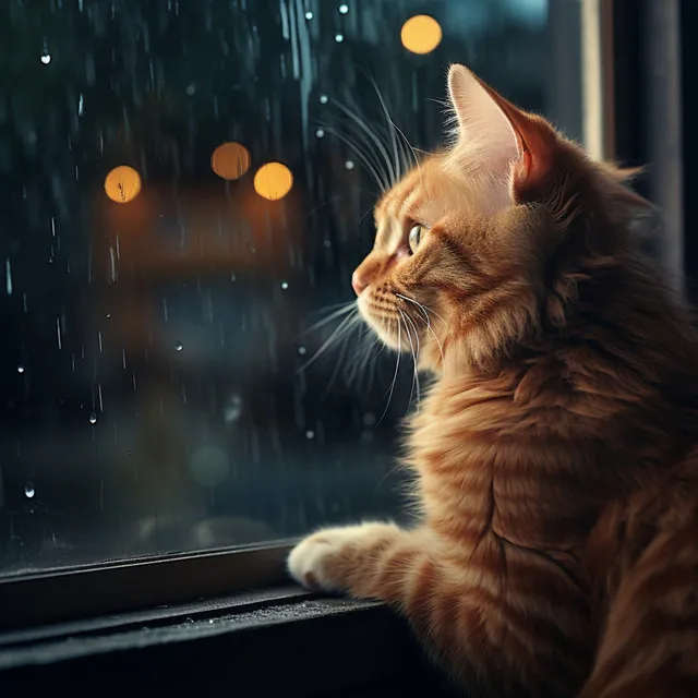 Melodías Relajantes Para Gatos: Armonía De La Lluvia